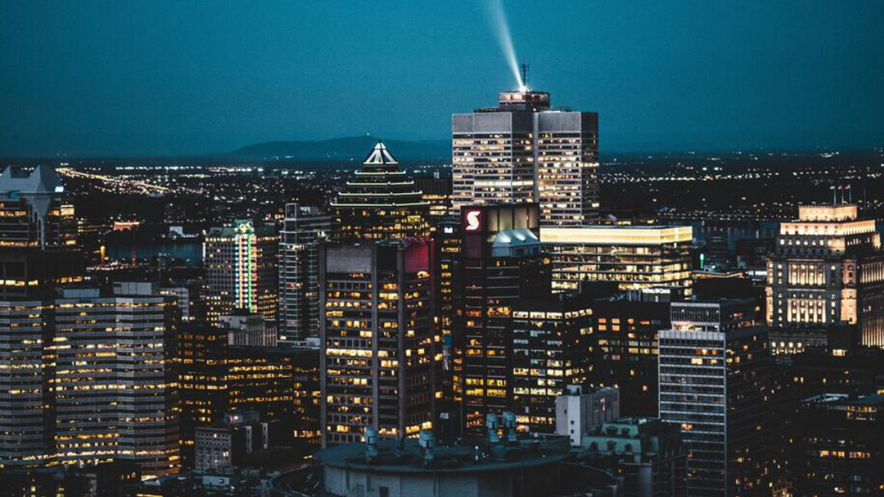 Centre-ville de Montréal.