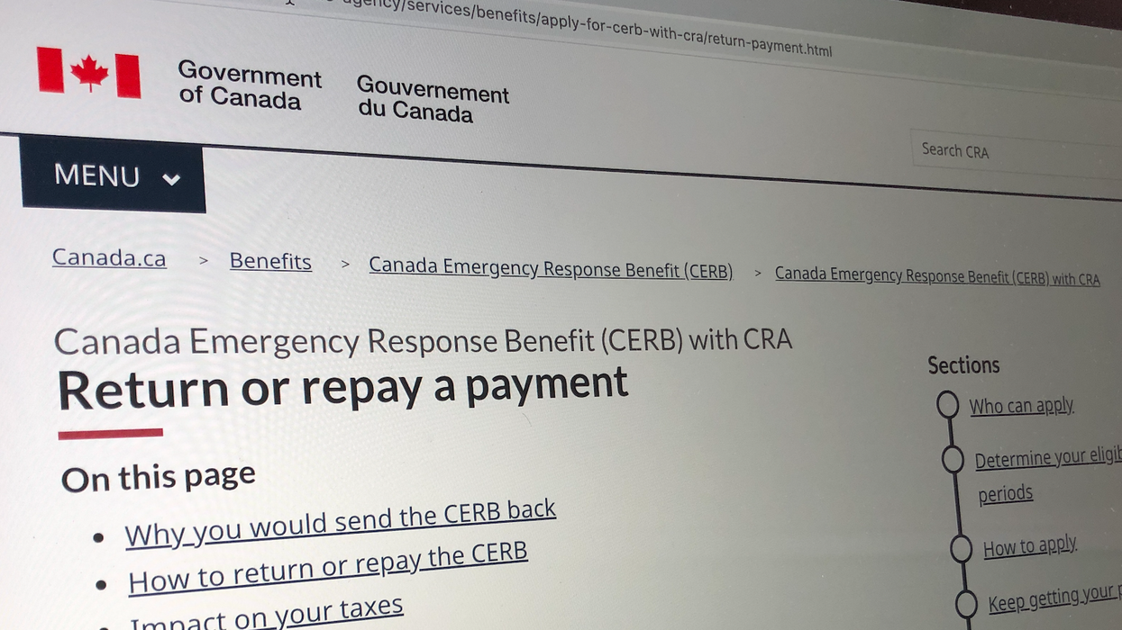 CERB & CESB Repayments: Over 830,000 Returns Have Been Made To The CRA