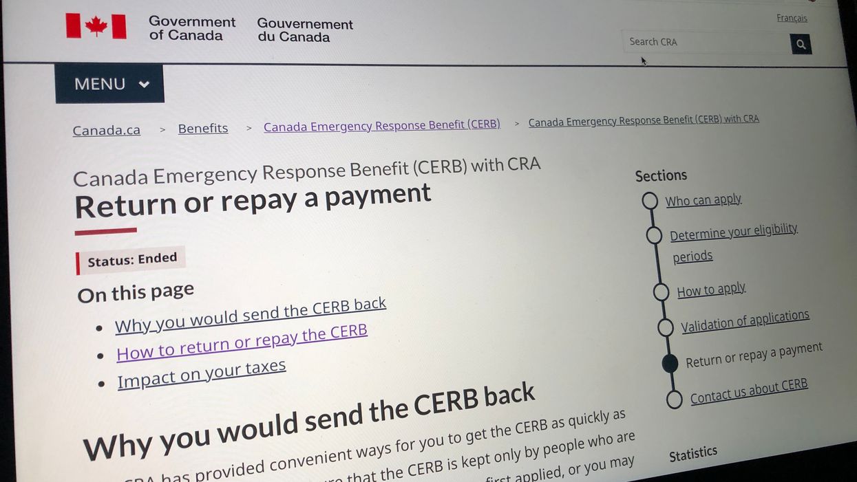 CERB Repayments: The CRA Wants Some Money Back By 2021 & This Is How To Repay