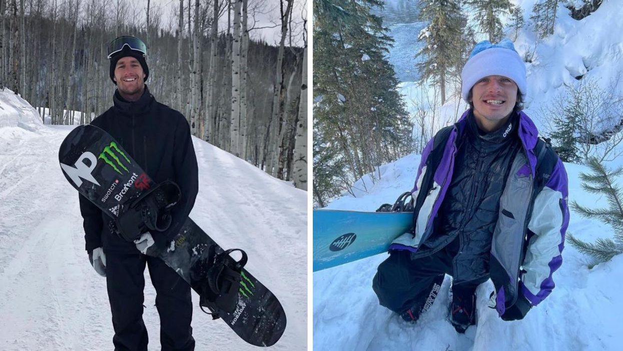 Ces 2 Canadiens remportent les médailles d'or et de bronze en snowboard aux JO de Beijing