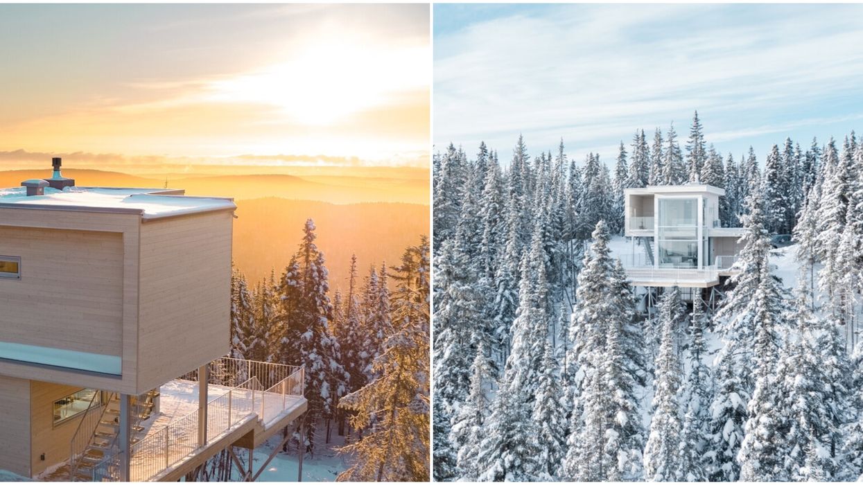 Ces chalets à louer en pleine montagne près de Québec sont tout simplement féériques