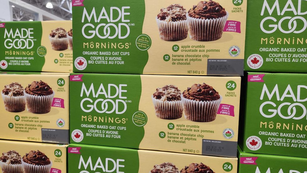 Ces coupes d\u2019avoine bio cuites au four de la marque Make Good.