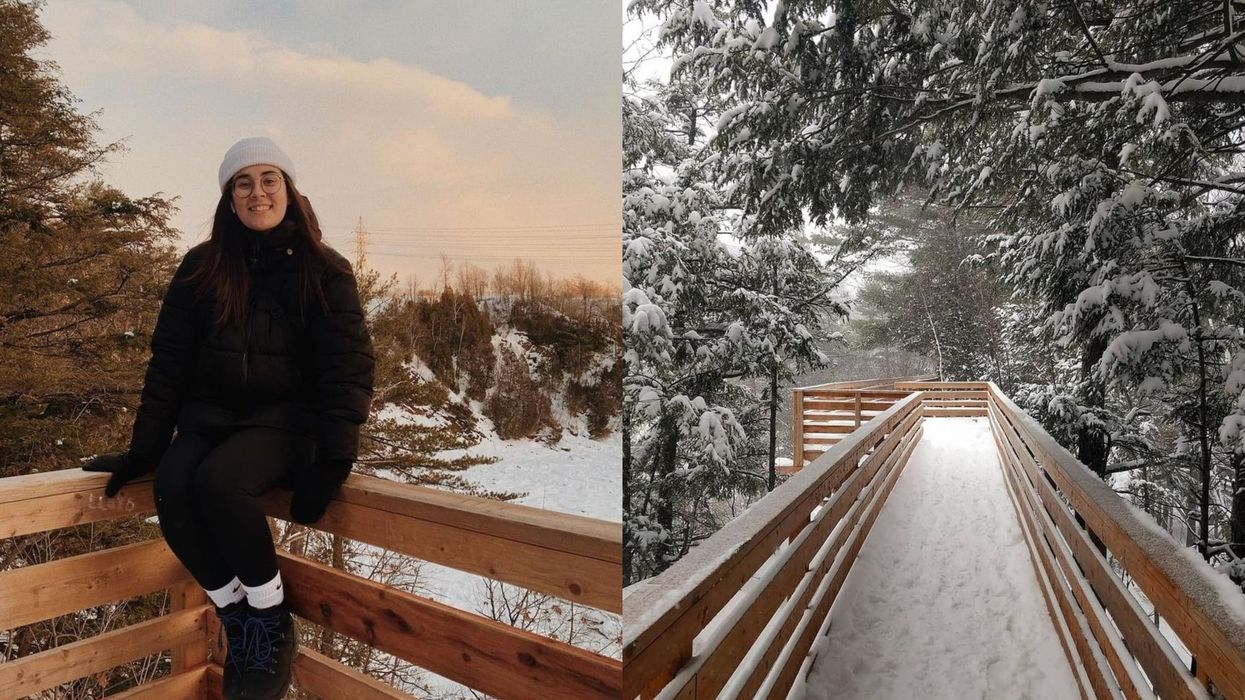 Ces passerelles enneigées te feront sentir dans un royaume hivernal