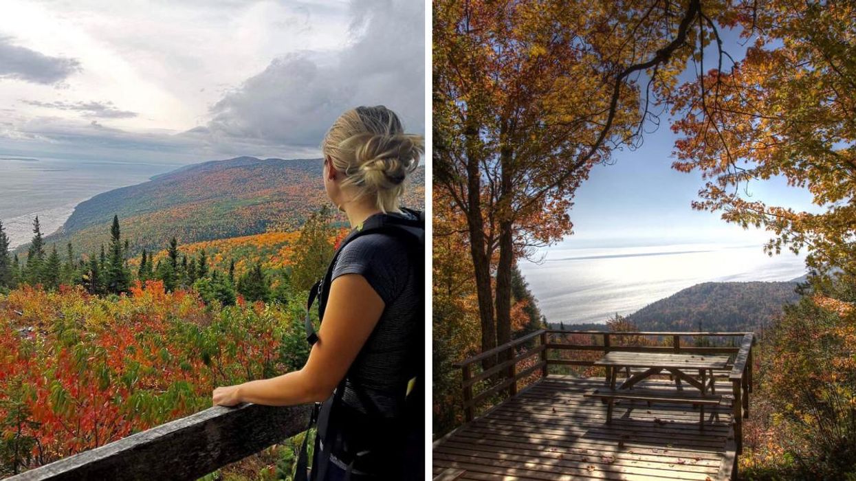 Ces randonnées près de Québec mènent vers des belvédères avec vues sur le fleuve