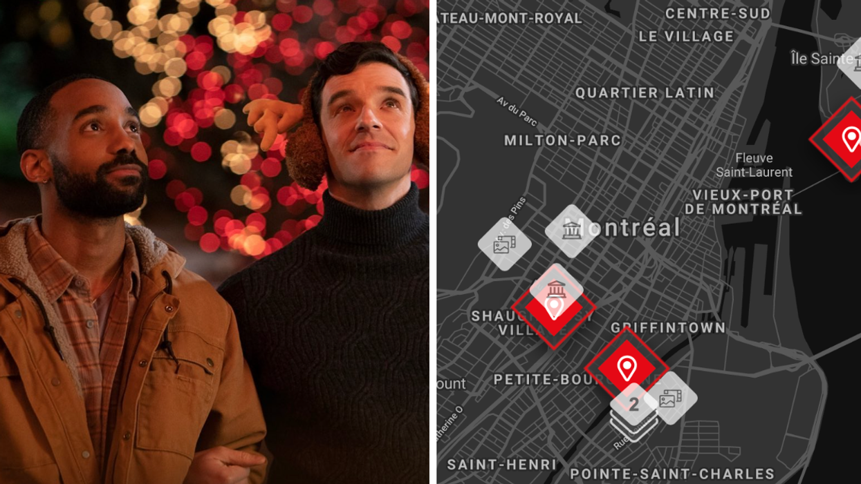 Ces scènes du nouveau film sur Netflix «Que souffle la romance» ont été tournées à Montréal