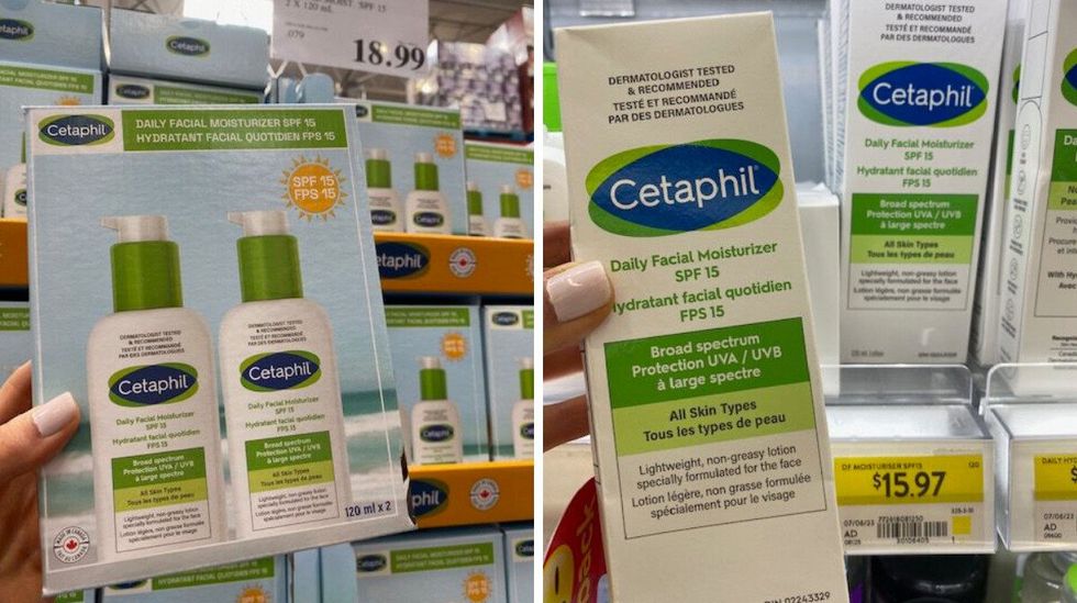 Cetaphil daily facial moisturizer.