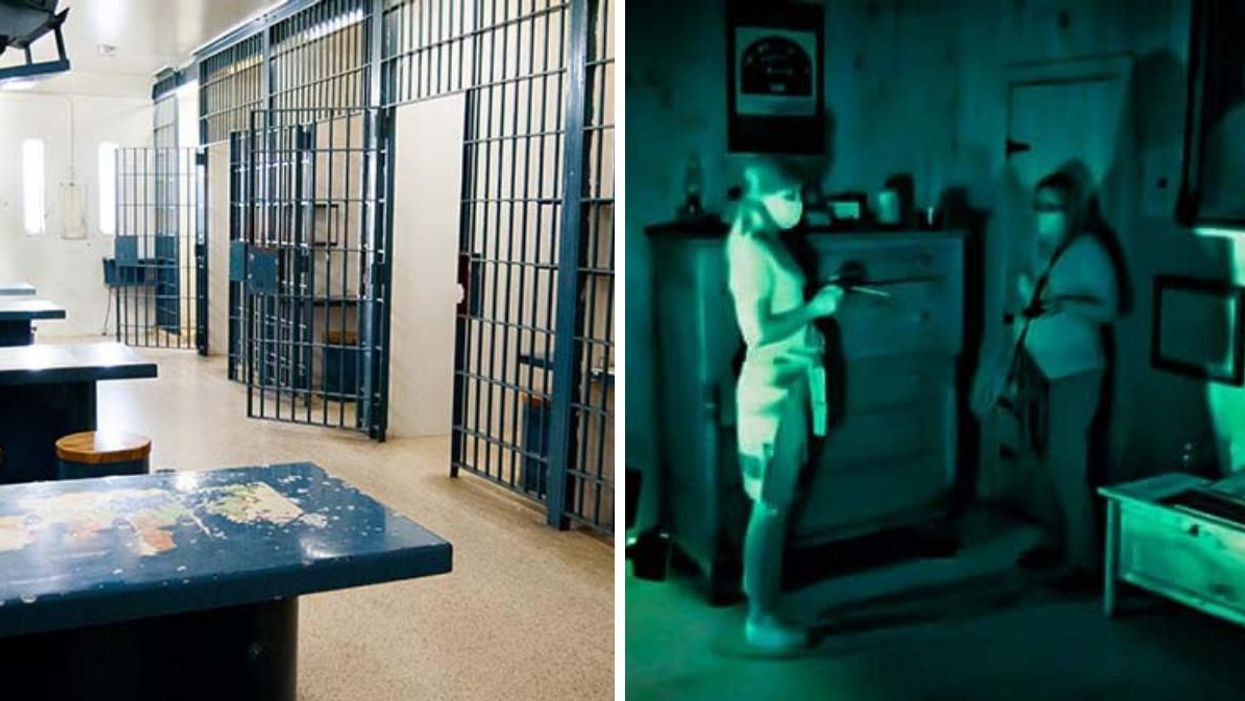 Cette ancienne prison à 1 h 30 de Montréal organise des chasses aux fantômes dans le noir