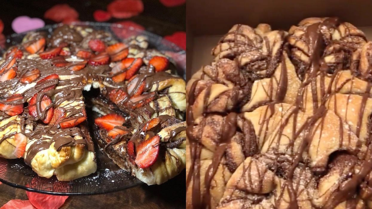 Cette boulangerie à Laval fait un dessert décadent à souhait qui dégouline de Nutella