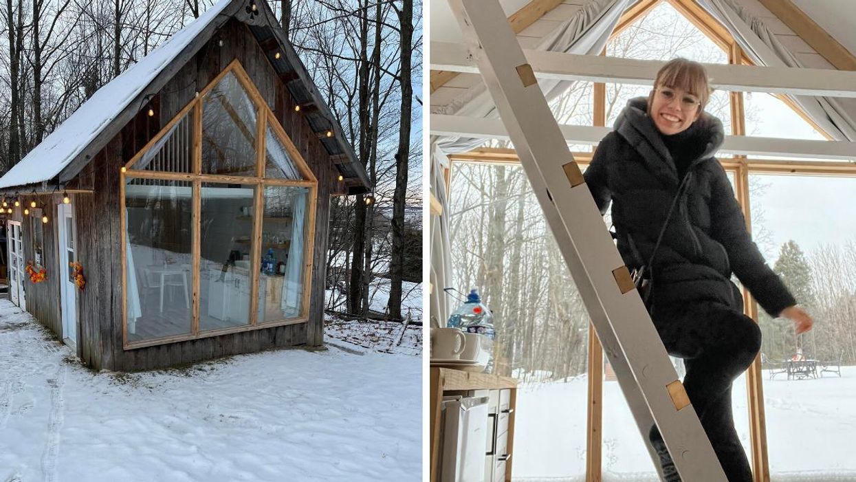 Cette cabane cachée en nature près de Québec est l’endroit parfait pour un week-end à deux