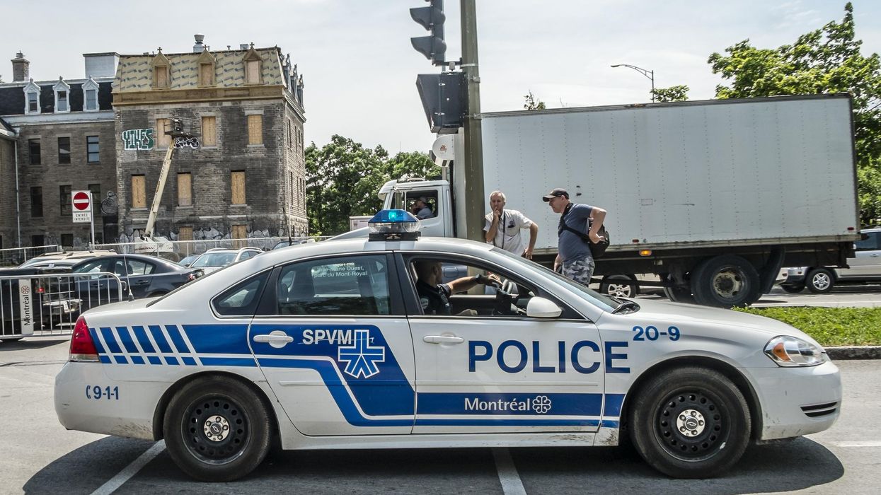 Cette carte de Montréal rapporte les interpellations policières