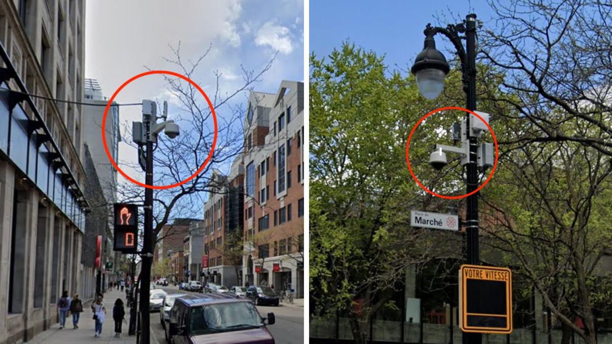 Cette carte te permet de savoir où sont installées toutes les caméras de sécurité du SPVM