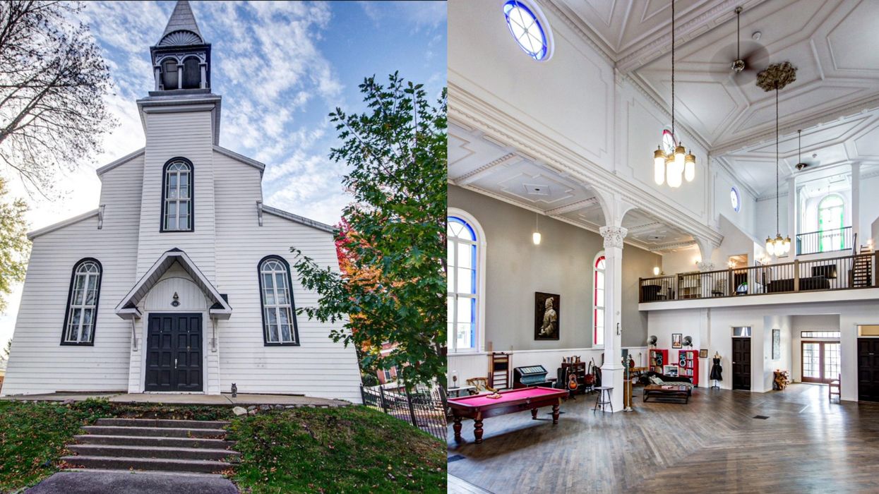 Cette église transformée en résidence unique est à vendre en Montérégie