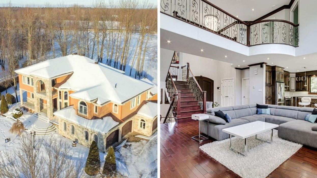 Cette immense villa à Trois-Rivières est à vendre pour le même prix qu ...