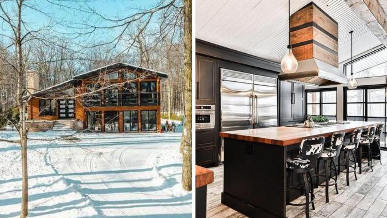 Cette maison à vendre à 15 min de Laval donne envie de tout quitter pour la «Chalet life»