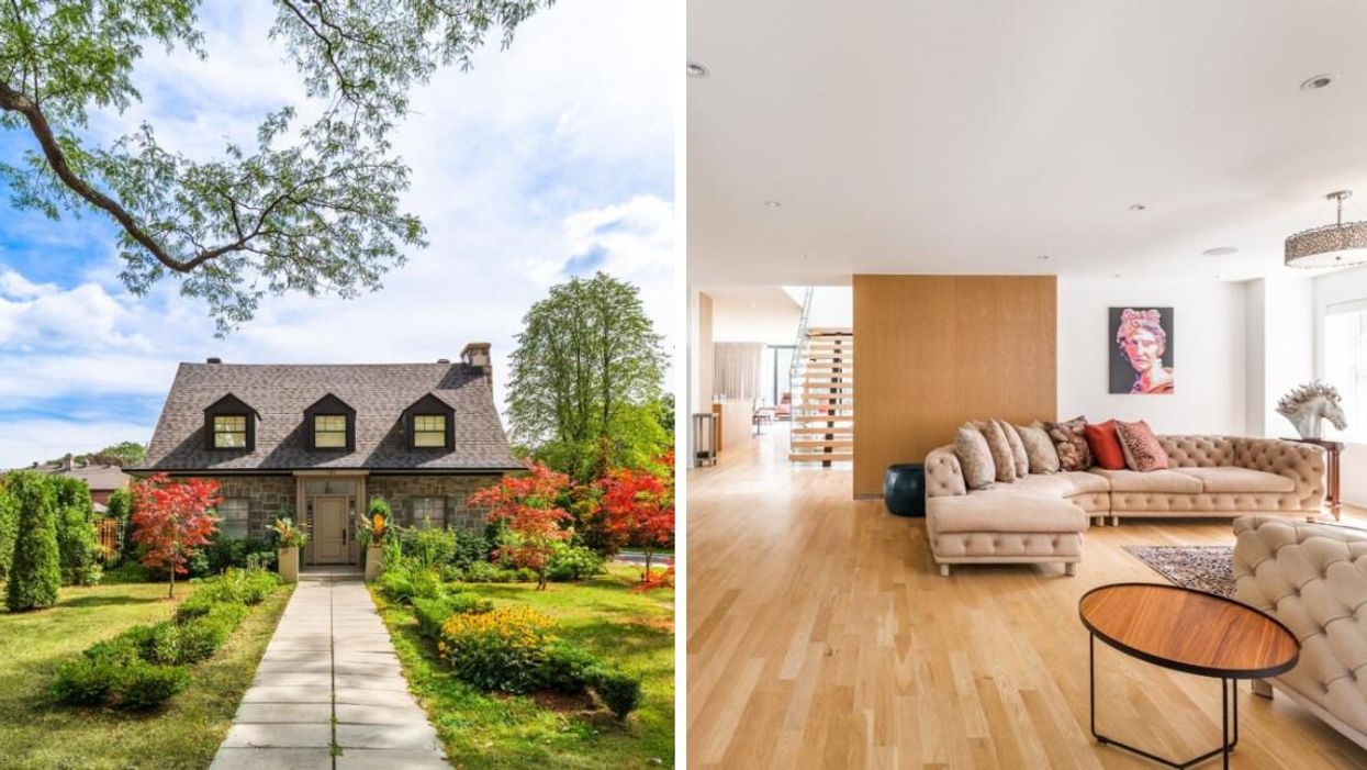 Cette maison à vendre à Montréal paraît minuscule mais cache 16 énormes pièces