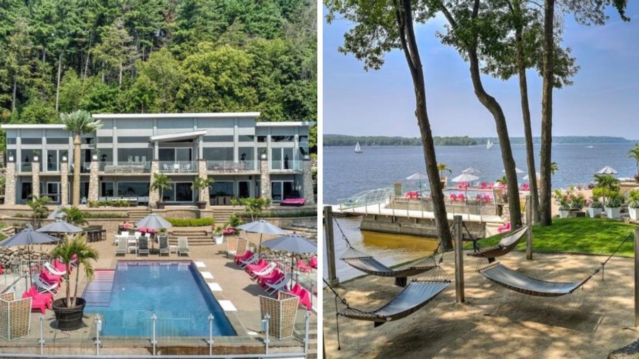 Cette maison de 10,8 M$ à 1 h de Montréal est digne d'un « resort » 5 étoiles au Mexique