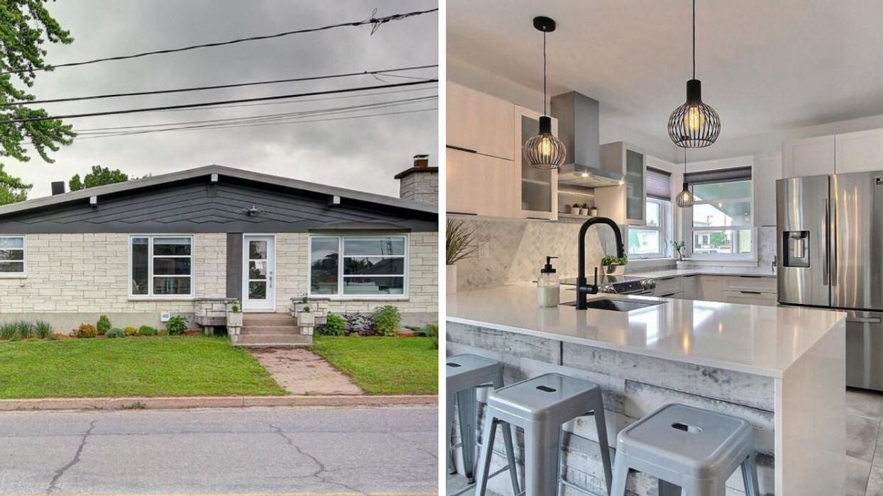Cette maison de 214 900 $ près de Québec est complètement rénovée à l’intérieur