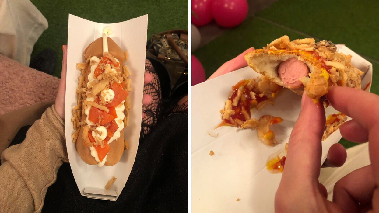 Cette nouvelle gaufrerie à Montréal sert un « hot-dog » ultra coquin