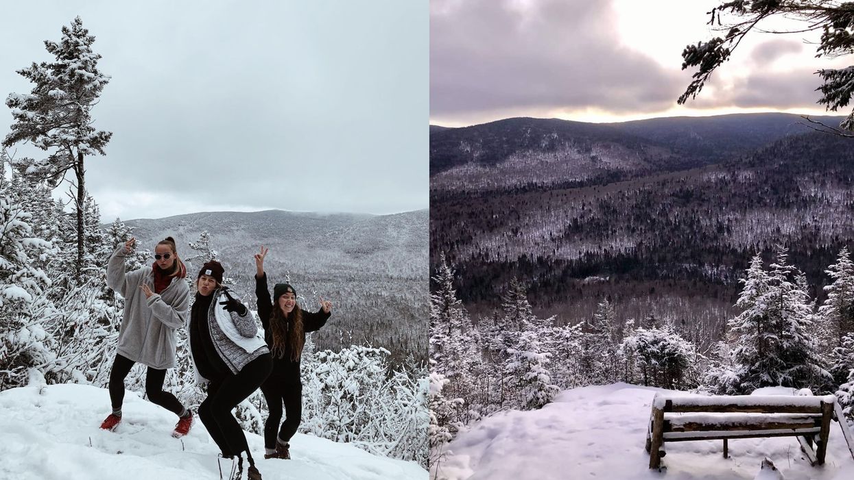 Cette randonnée près de Québec gravit le mont Chocolat existe et tu dois absolument y aller