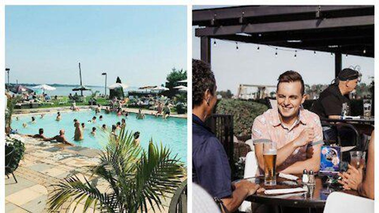 Cette terrasse avec une ambiance digne des tropiques a sa propre piscine à 1 h de Montréal