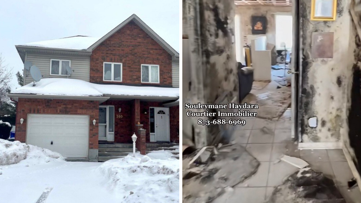 Cette vidéo montre l'intérieur de la maison de 300 000 $ à Hull et ça donne des frissons