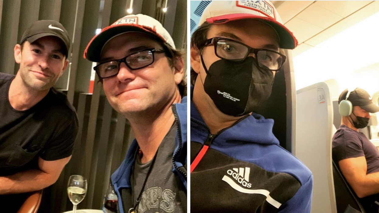 Chace Crawford and Antony Starr.