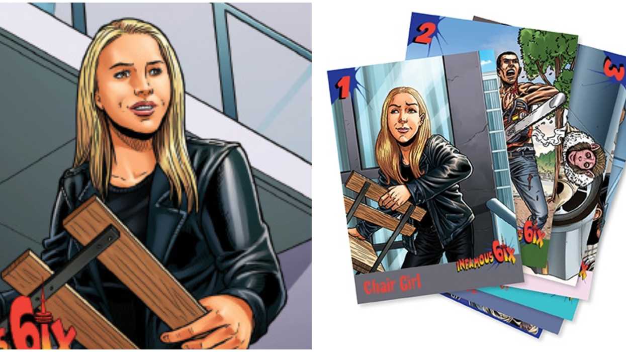 Chair Girl Sent A Cease And Desist Letter To The Company Who Made Her Into A Trading Card