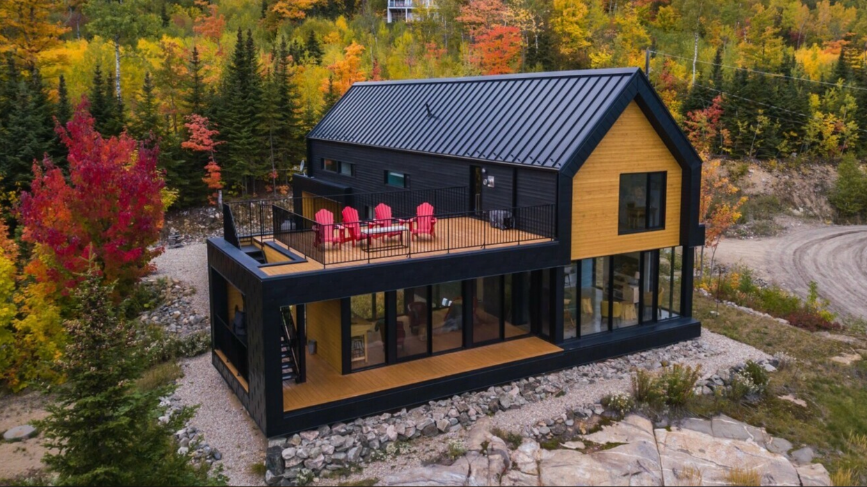 Chalet à louer à Petite-Rivière-Saint-François sur Monsieur Chalets.