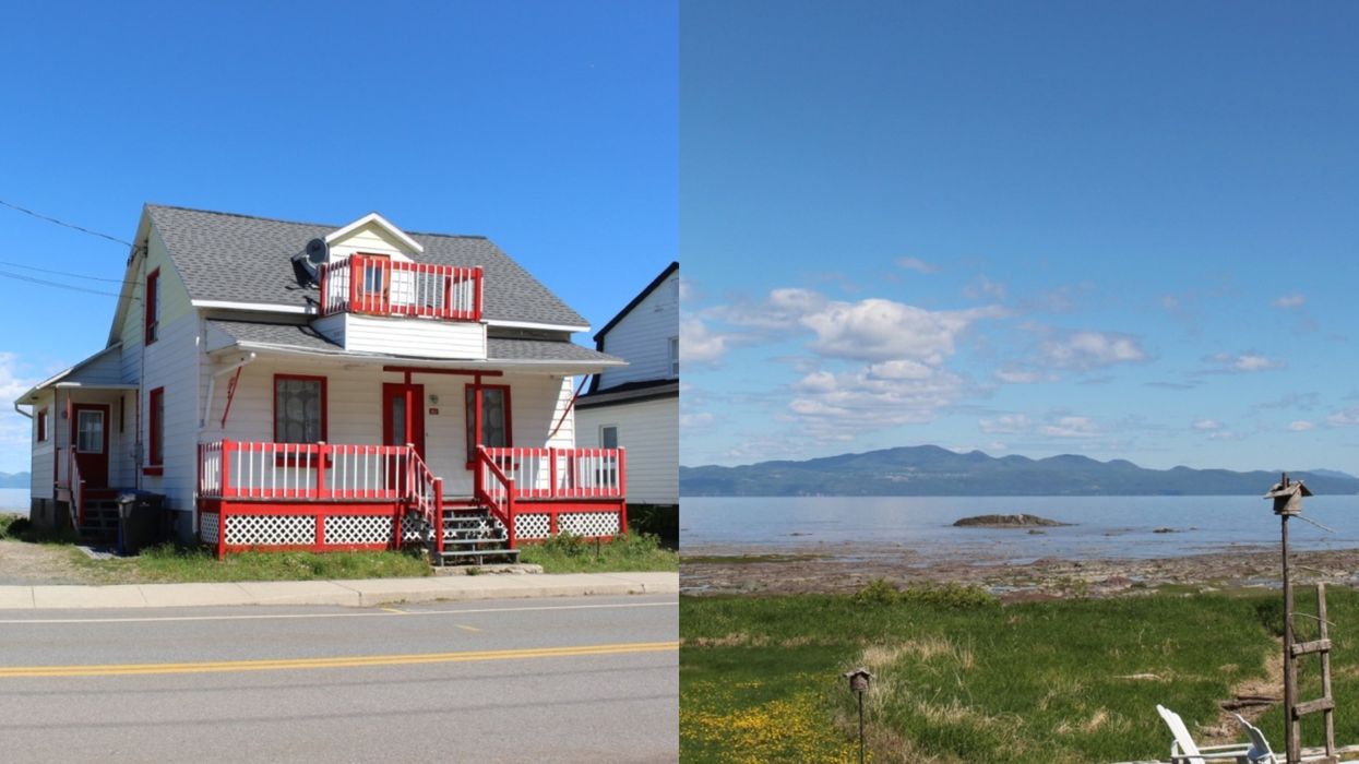 Chalet à vendre au Québec à moins de 180 000 $ avec le fleuve dans sa cour arrière