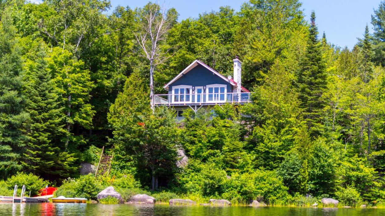 Chalet au Québec.
