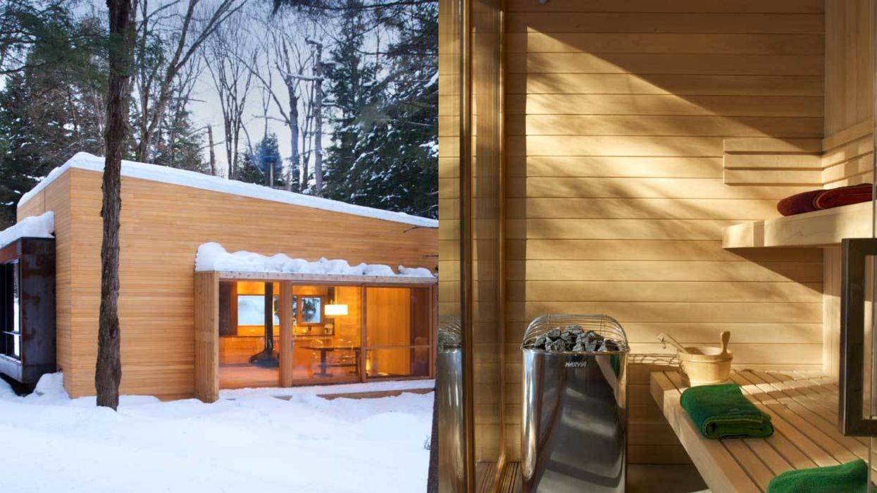 Chalet dans les Laurentides avec spa et sauna