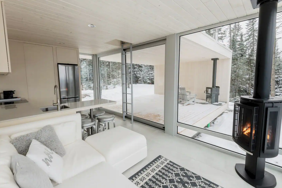 Chalet \u00e0 louer dans la Capitale-Nationale.