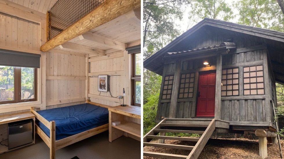 Chalets du Zoo de Granby.