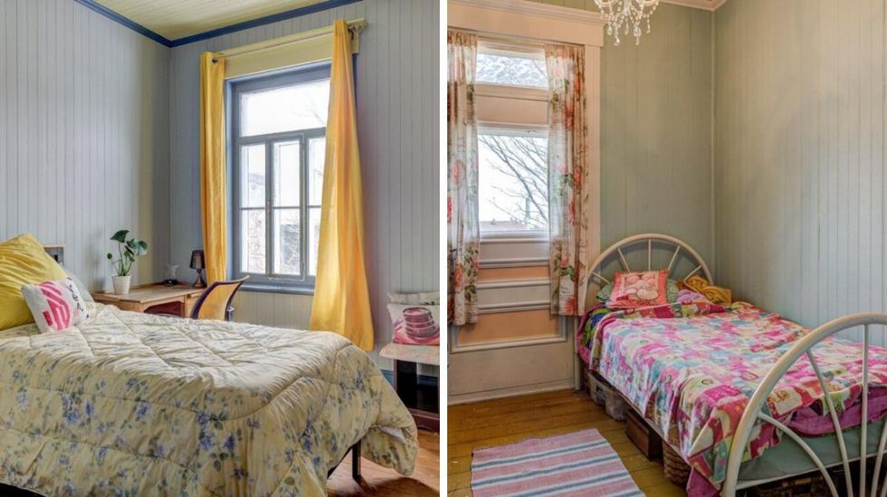 Chambres de la maison.