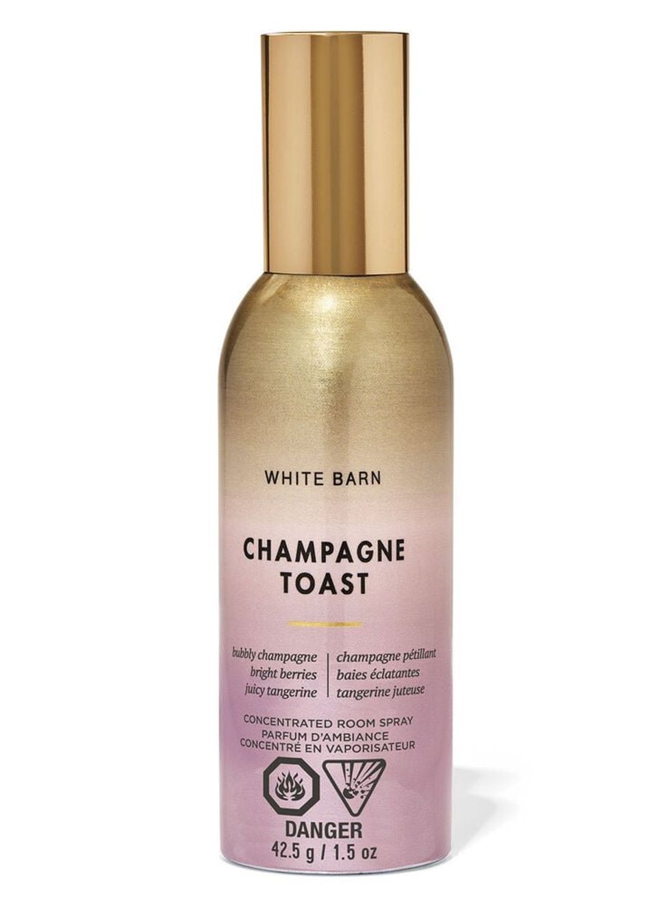 Champagne Toast room spray from Bath & Body Works.