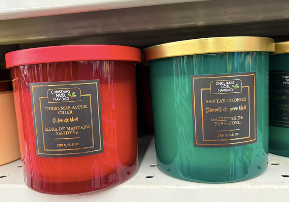 Chandelles aux couleurs des F\u00eates.