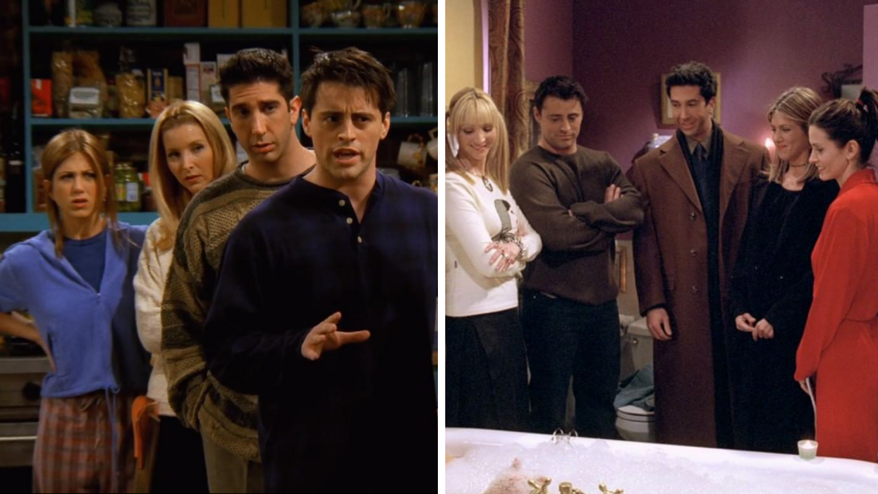 Characters from 'Friends.'