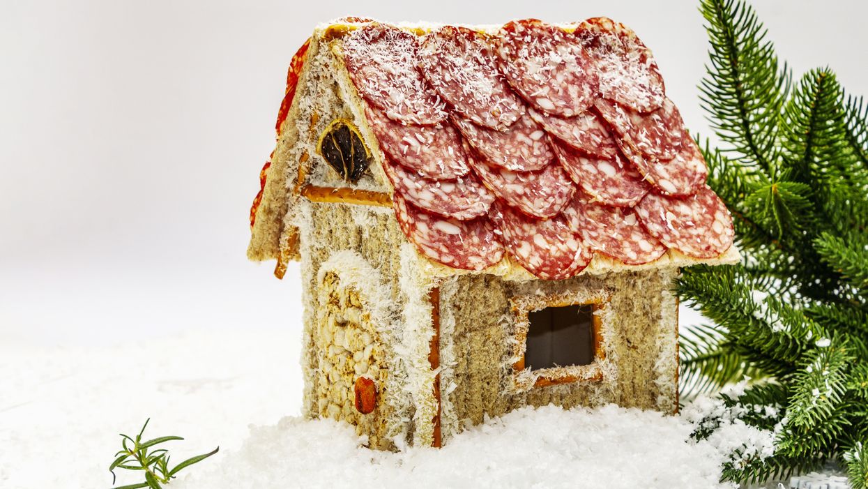Charcuterie Chalet Charcuterie House Gingerbread House Christmas Holiday Season