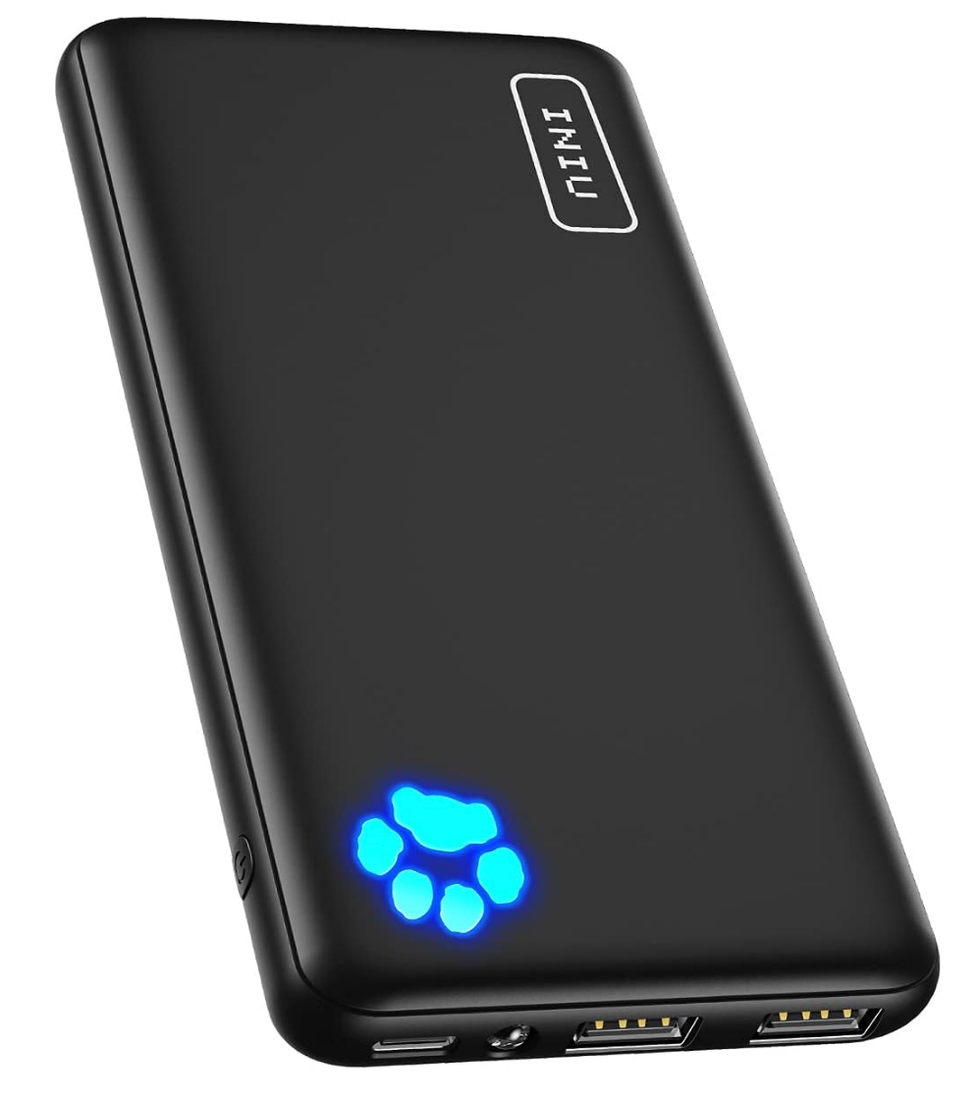 Chargeur portable USB C sur Amazon.