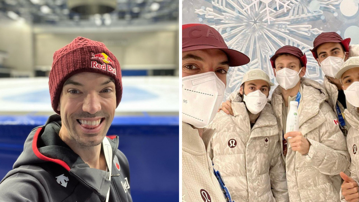 Charles Hamelin et son équipe raflent la médaille d'or pour sa dernière course olympique