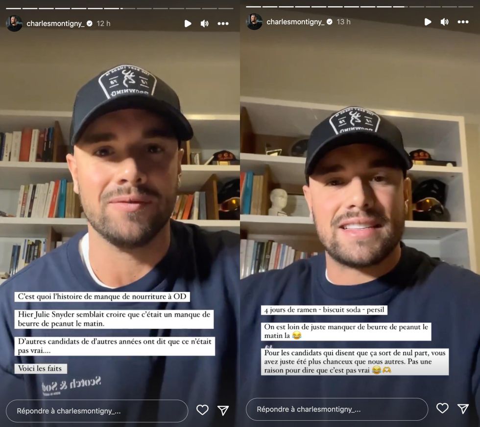 Charles Montigny s'ouvre sur son exp\u00e9rience \u00e0 OD.