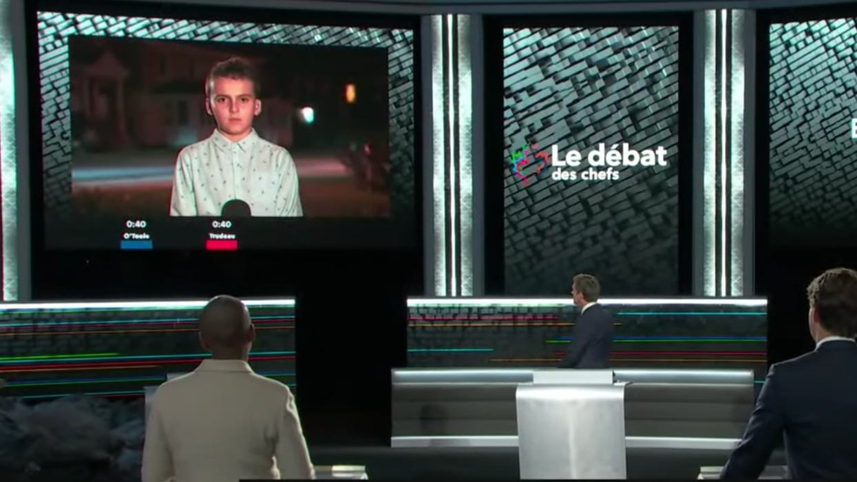 Charles, un Québécois de 11 ans, vole la vedette au débat des chefs 2021