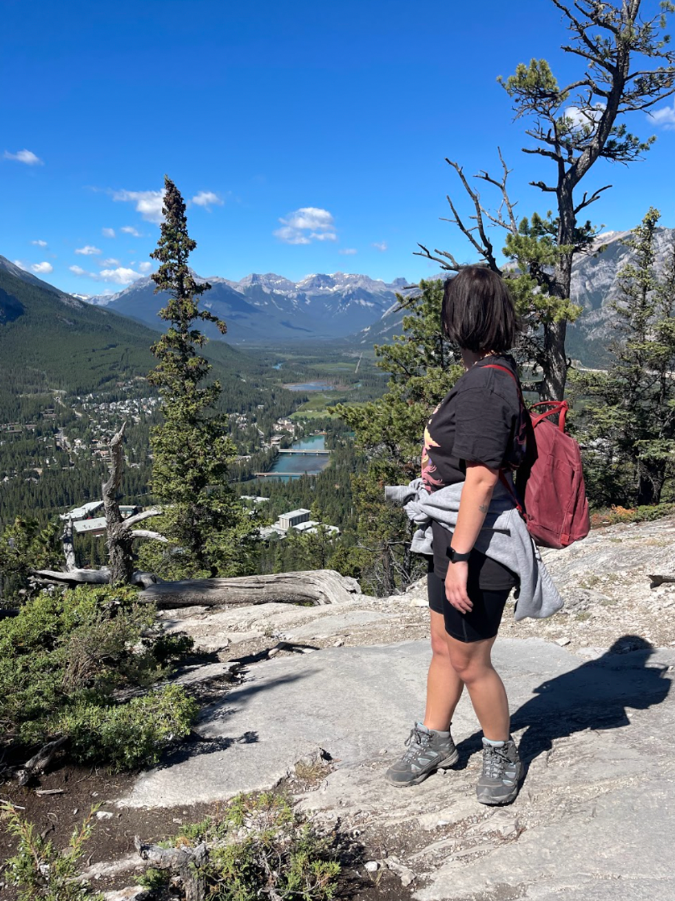 Charlie on Tunnel Mountain.