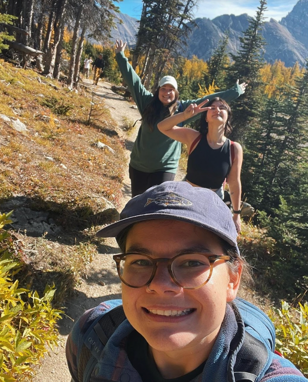 Charlie with friends.