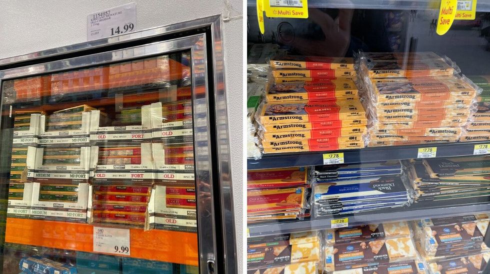 cheese at costco and walmart