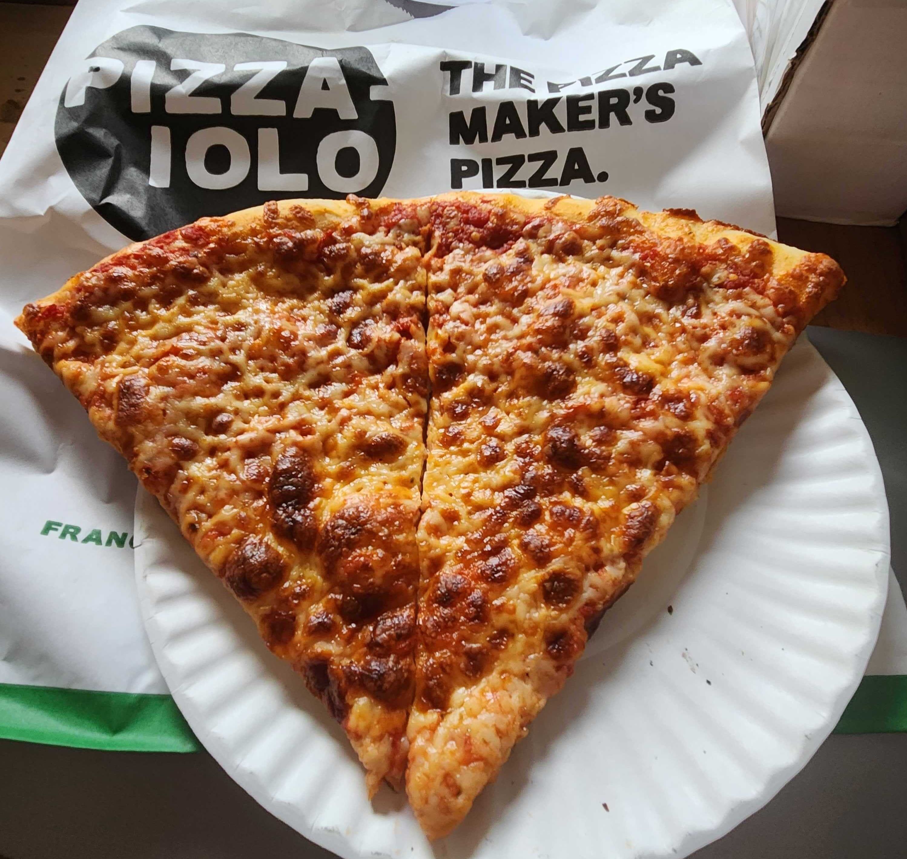 Cheese pizza from Pizzaiolo for $5.99.