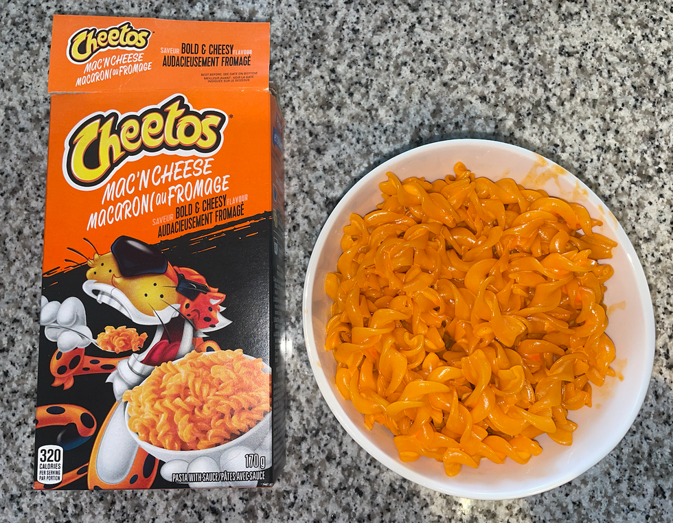 Cheetos Mac'N Cheese.