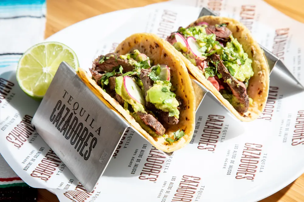 Chef Aar\u00f3n S\u00e1nchez's Carne Asada Tacos.