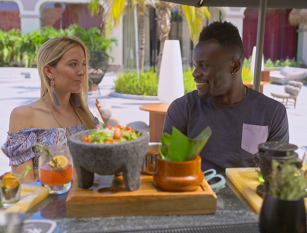 Chelsea and Kwame on Season 4 of 'Love Is Blind.'