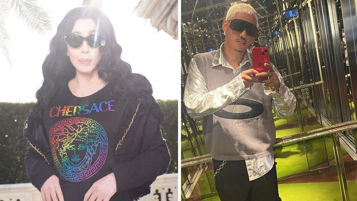 Cher. Right: Alexander "AE" Edwards.